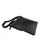 Фотография Черная кожаная сумка планшетка 77625-SKE