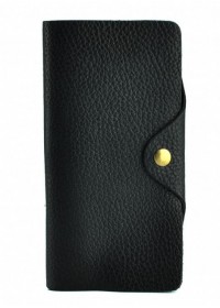 Кожаное черное мужское удобное портмоне 78032A