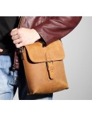 Фотография Отличная кожаная сумка через плечо для мужчин 78036