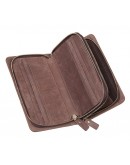 Фотография Мужской серо-коричневый клатч с плетением 78070R