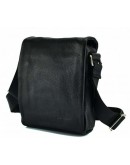 Фотография Мужская сумка на плечо небольшого размера 78181-6 BLACK