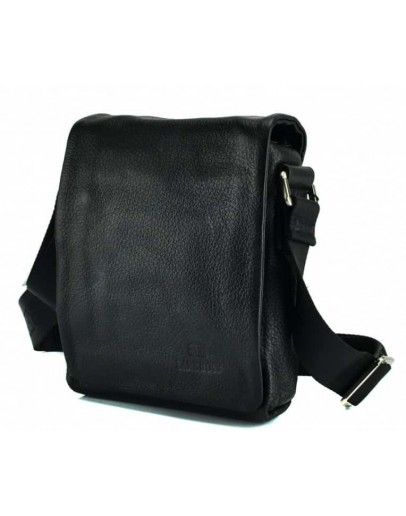Фотография Мужская сумка на плечо небольшого размера 78181-6 BLACK