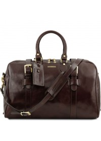 Кожаная дорожная сумка темно-коричневого цвета Tuscany Leather TL141248 Voyager
