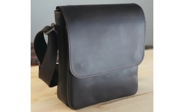 Темно-коричневая мужская плечевая сумка 71131-SGE