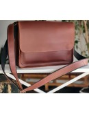Фотография Кожаная сумка формата A4 рыжего цвета 799001-SGE