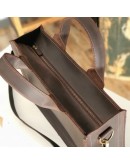 Фотография Темно-коричневая кожаная сумка для документов 755300W-SKE
