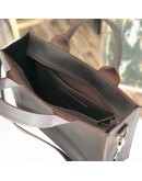 Фотография Темно-коричневая кожаная сумка для документов 755300W-SKE