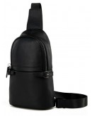 Фотография Чёрный мужской рюкзак на одну шлейку 7856-1A