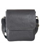 Фотография Кожаная коричневая мужская сумка на плечо с клапаном 78810082-SGE