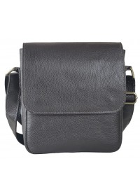 Кожаная коричневая мужская сумка на плечо с клапаном 78810082-SGE