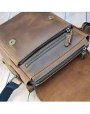 Фотография Мужская повседневная кожаная светло коричневая сумка 7881120-SGE