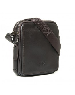 Повседневная компактная сумка на плечо коричневая Katana k789104-2