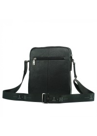 Черная мужская сумка на плечо 7892-4 BLACK