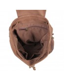 Фотография Тканевый рюкзак мужской с кожаными вставками 79008с