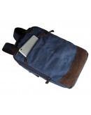 Фотография Тканевый синий мужской рюкзак 79028K
