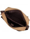 Фотография Тканевая коричневая сумка на плечо 79039c