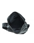 Фотография Черная кожаная сумка мужская - барсетка 79812-1A