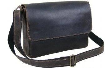 Коричневая сумка на плечо формата A4 79900-SGE