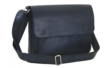Черная кожаная сумка формата А4 799022-SGE