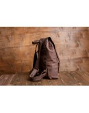 Фотография Стильный коричневый мужской кожаный рюкзак t8877-1
