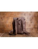 Фотография Стильный коричневый мужской кожаный рюкзак t8877-1