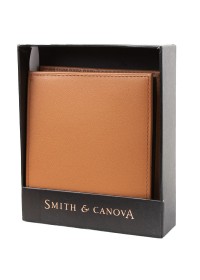Мужской коричневый рюкзак Smith & Canova 90015 Asquith (Black-Tan)