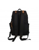 Фотография Большой черный рюкзак комбинированного стиля 79003A