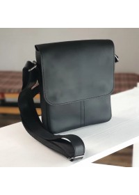 Черная мужская сумка на плечо на каждый день 71119-SGE