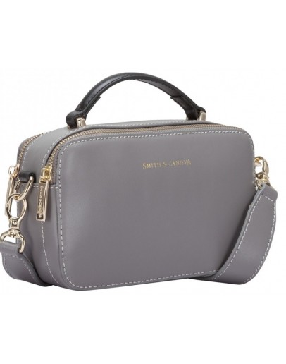 Фотография Серая женская сумка Smith & Canova 92658 Josephine (Grey)