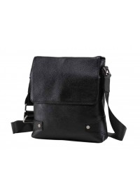 Черная мужская плечевая сумка A25-033A