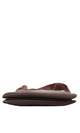Удобная мужская коричневая кожаная сумка A25-064C