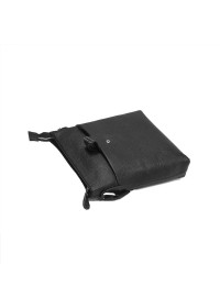 Черная сумка мужская, планшетка на плечо A25-9119A