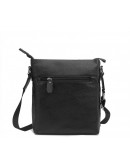 Фотография Черная сумка мужская, планшетка на плечо A25-9119A