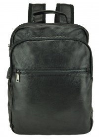 Мужской черный рюкзак из натуральной кожи A25F-8835A