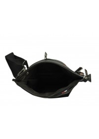 Черная кожаная мужская сумка планшетка A25F-8868A