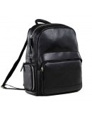 Фотография Удобный кожаный рюкзак мужской черного цвета B3-047A