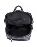 Фотография Черный рюкзак мужской из натуральной кожи B3-058A