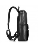 Фотография Черный кожаный мужской рюкзак городской B3-103A