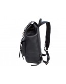 Фотография Кожаный черный мужской рюкзак B3-1653A
