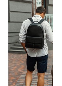 Удобный и вместительный мужской кожаный рюкзак B3-172A