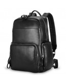 Фотография Черный рюкзак мужской кожаный B3-1737A
