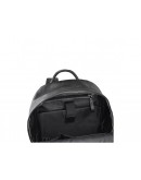 Фотография Деловой мужской черный кожаный рюкзак B3-1746A