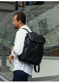 Мужской рюкзак вместительный из натуральной кожи B3-174A