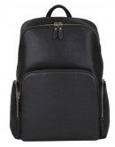 Фотография Мужской черный рюкзак кожаный B3-181A