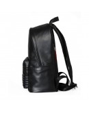 Фотография Кожаный стильный черный мужской рюкзак B3-2001A