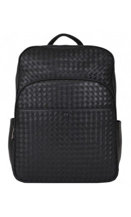 Черный удобный мужской кожаный рюкзак B3-8603A