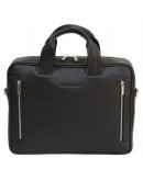 Фотография Кожаная деловая мужская сумка BLACK DIAMOND BD14A