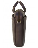 Фотография Кожаная коричневая мужская сумка BLACK DIAMOND BD25С