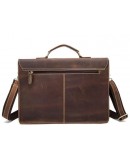 Фотография Кожаный мужской портфель коричневый BX1061C