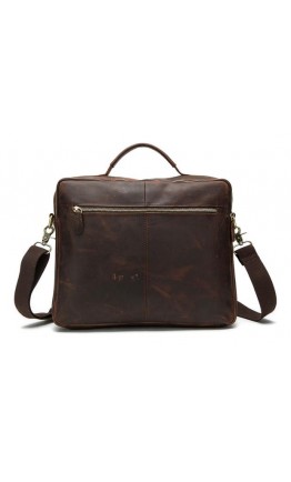 Удобная мужская коричневая сумка на каждый день BX8001C